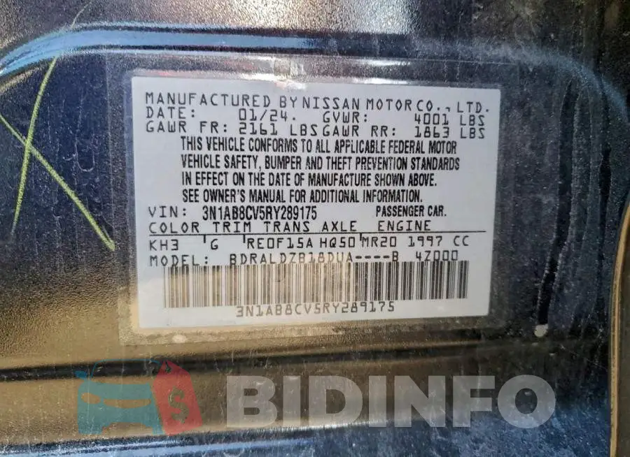 3N1AB8CV5RY289175 Photo# 12