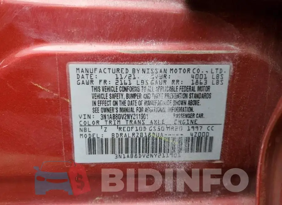 3N1AB8DV2NY211901 Photo# 12