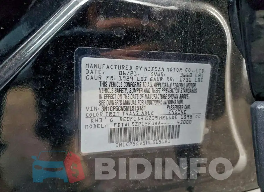 3N1CP5CV5ML515181 Photo# 13