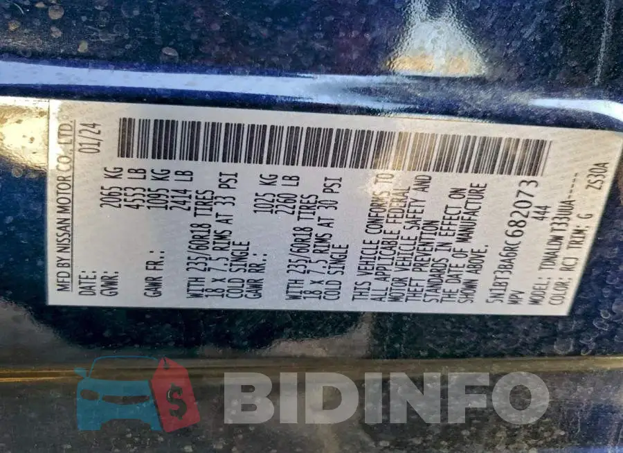 5N1BT3BA6RC682073 Photo# 13