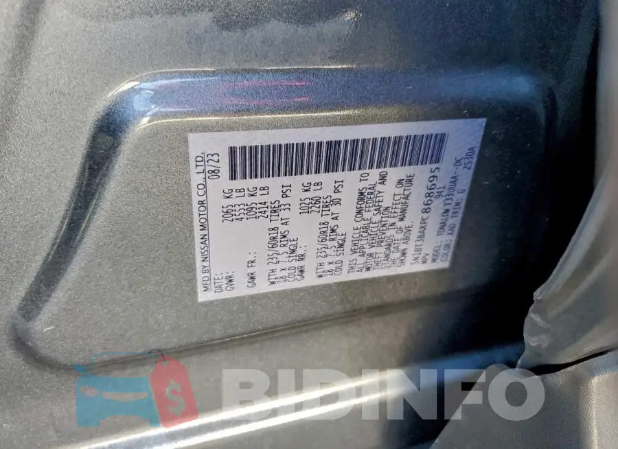 5N1BT3BAXPC868695 Photo# 14