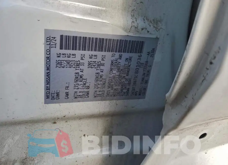 5N1BT3BB7SC801036 Photo# 12