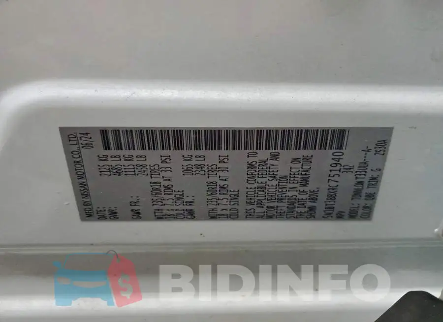 5N1BT3BBXRC751940 Photo# 13
