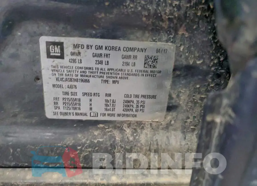 KL4CJASB7HB196866 Photo# 12
