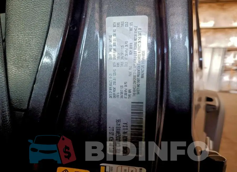 1C4HJXDG9MW814196 Photo# 12
