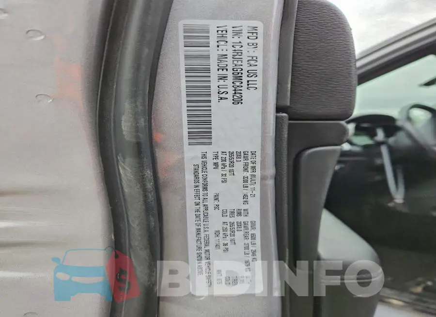 1C4RJEAG6MC844206 Photo# 12