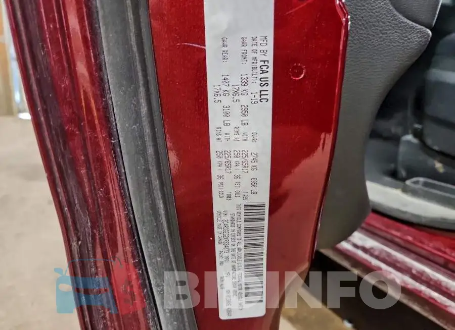 2C4RDGEG2KR634073 Photo# 13