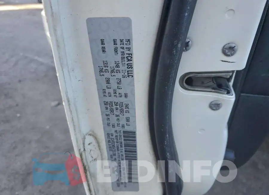 3C4PDCAB5HT551303 Photo# 13