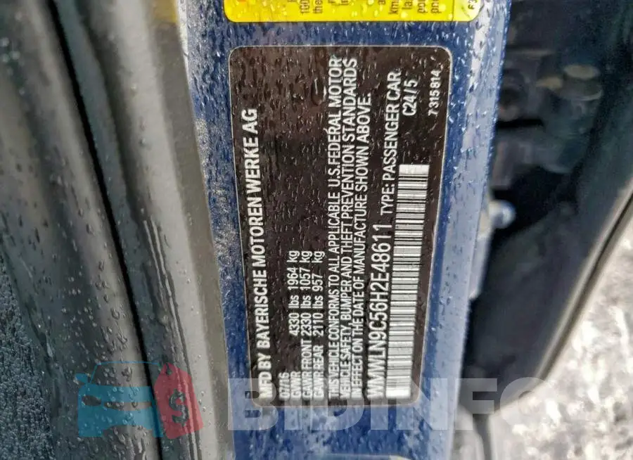 WMWLN9C56H2E48611 Photo# 12