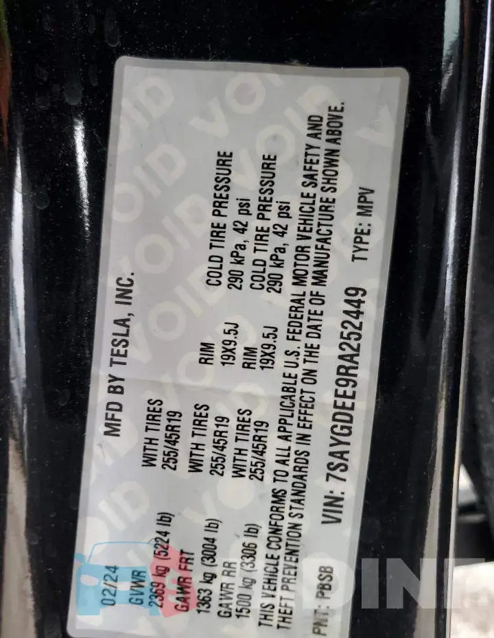 7SAYGDEE9RA252449 Photo# 12