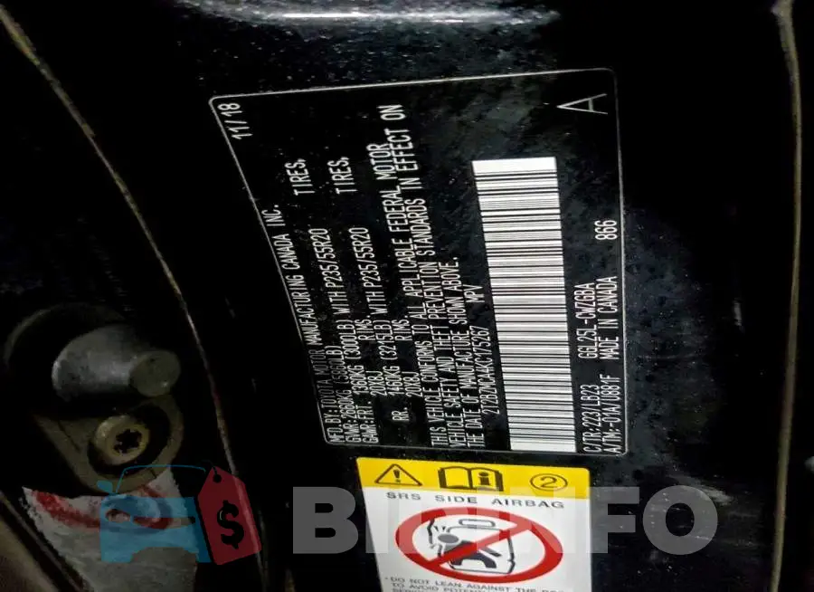 2T2BZMCA4KC175267 Photo# 14