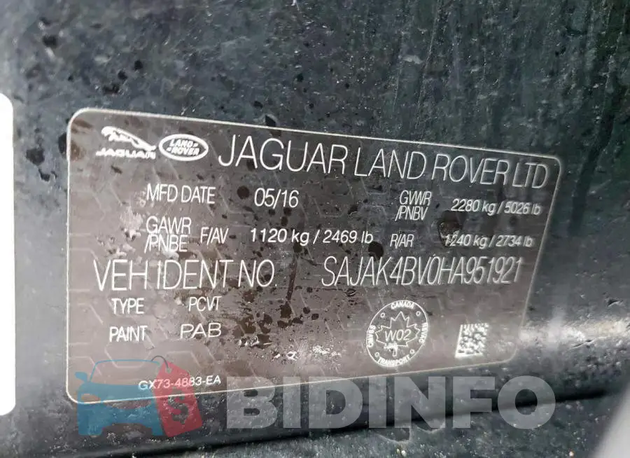 SAJAK4BV0HA951921 Photo# 12
