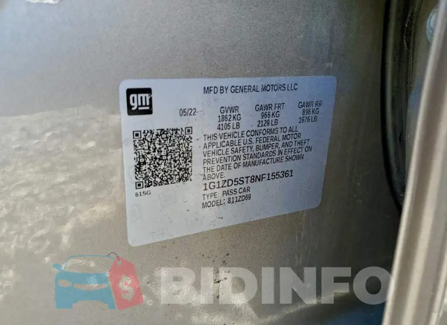 1G1ZD5ST8NF155361 Photo# 12