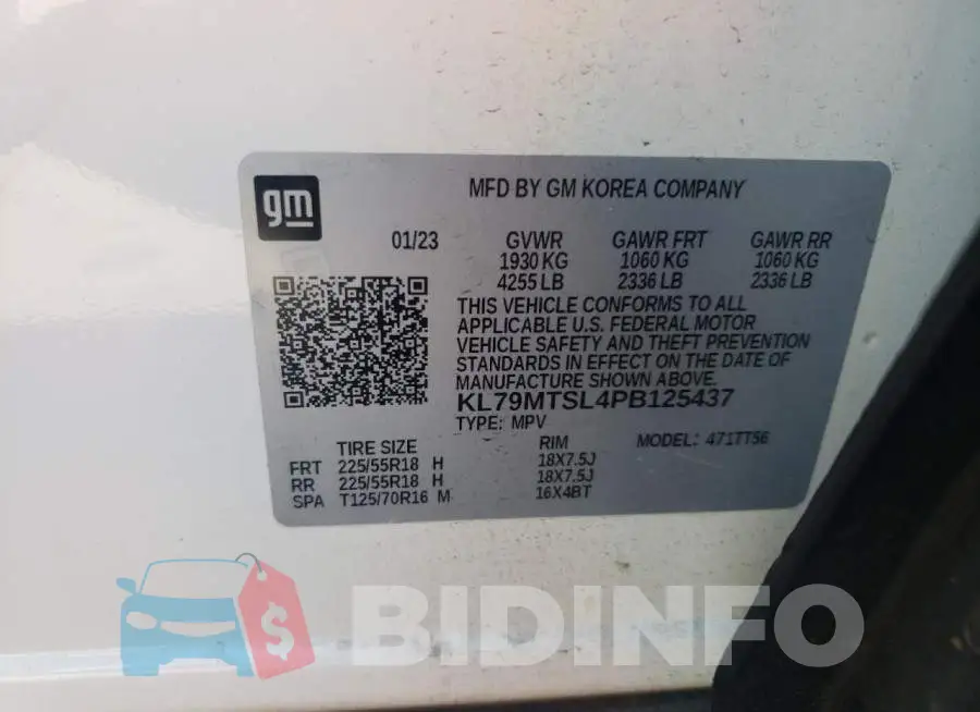 KL79MTSL4PB125437 Photo# 13
