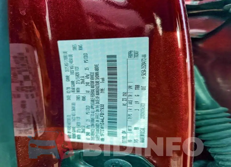 1FTEW1E44LFB17930 Photo# 12
