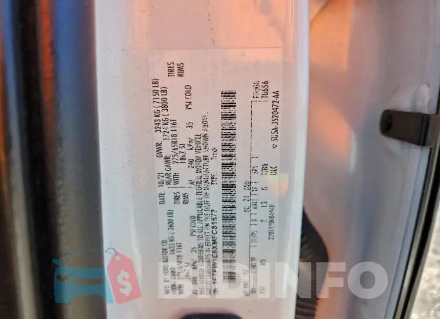 1FTFW1E8XMFC81577 Photo# 12