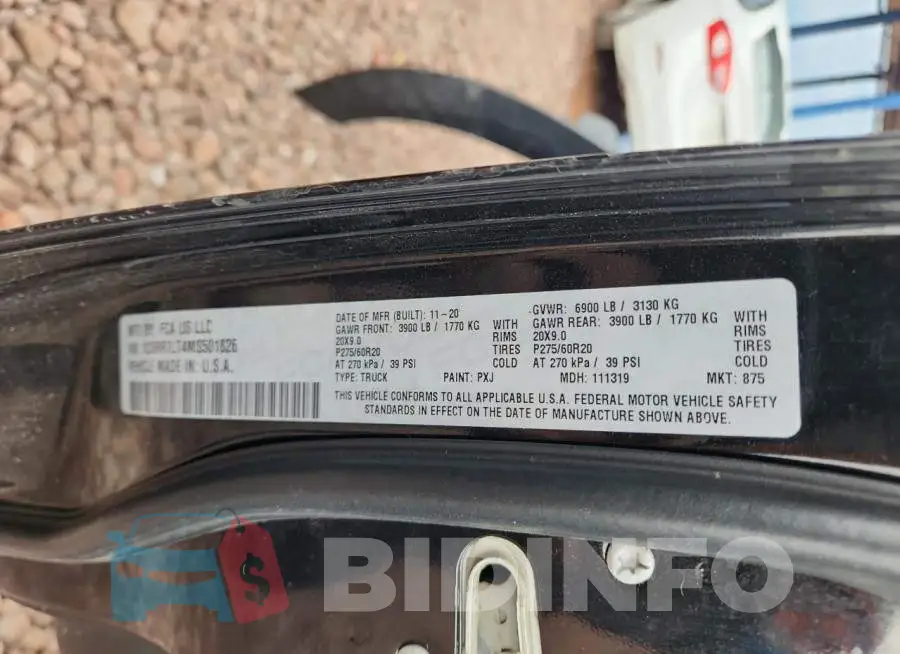 1C6RR7LT4MS501826 Photo# 12