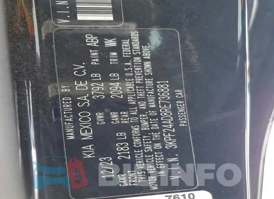 3KPF24AD8RE736881 Photo# 12