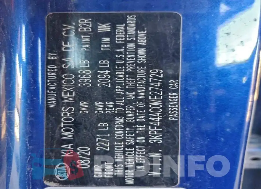 3KPF44AC0ME274729 Photo# 12