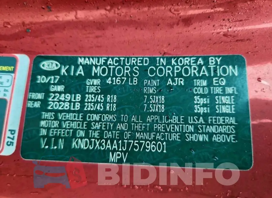 KNDJX3AA1J7579601 Photo# 12