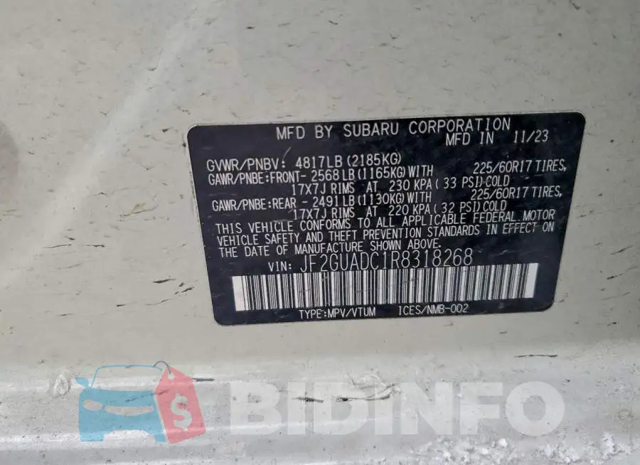 JF2GUADC1R8318268 Photo# 12