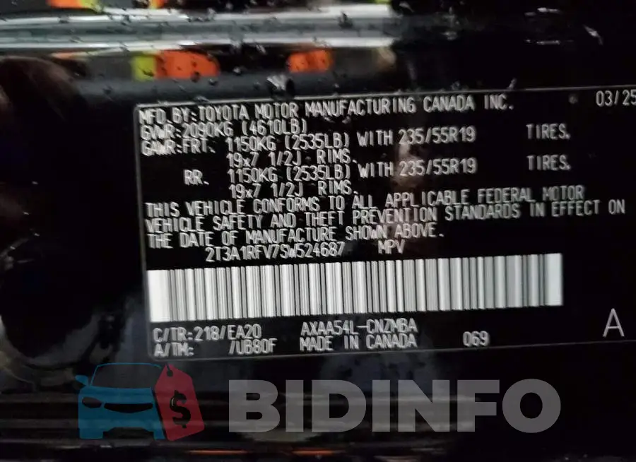 2T3A1RFV7SW524687 Photo# 14