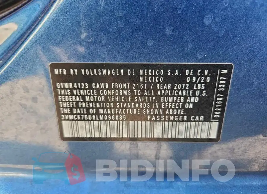 3VWC57BU9LM096085 Photo# 12