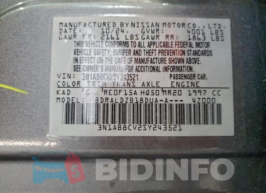 3N1AB8CV2SY243521 Photo# 13