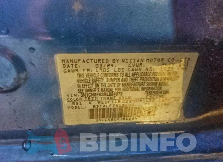 3N1CN8EV3RL884973 Photo# 12
