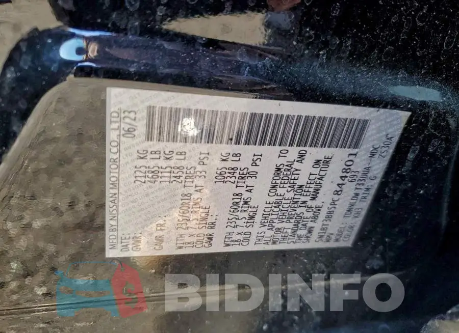 5N1BT3BB5PC844801 Photo# 12