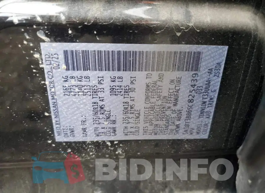 5N1BT3BB6SC825439 Photo# 13