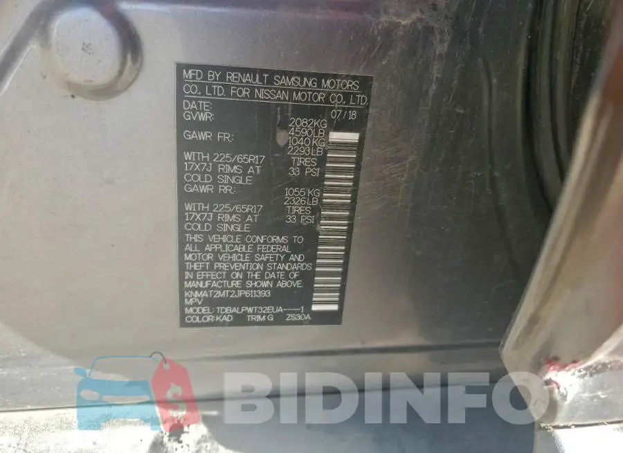 KNMAT2MT2JP611393 Photo# 13