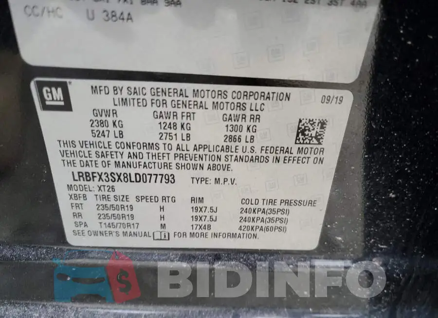 LRBFX3SX8LD077793 Photo# 14