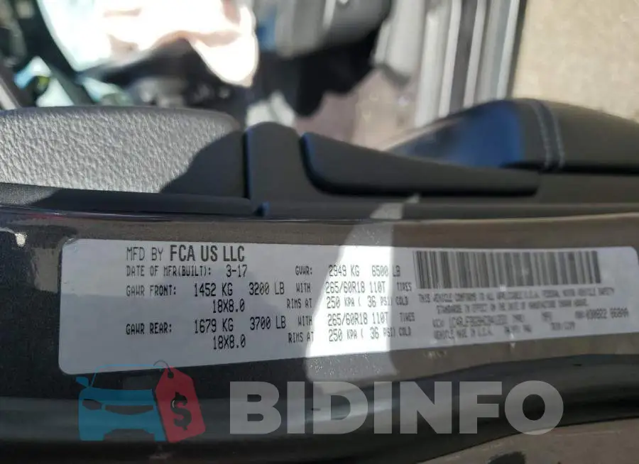 1C4RJFBG9HC841231 Photo# 14