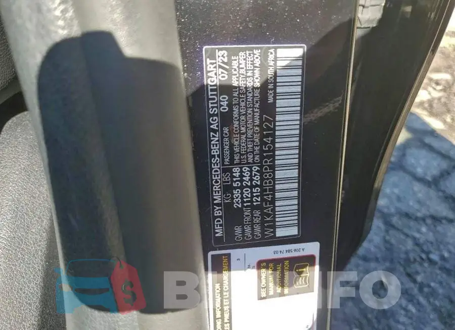 W1KAF4HB8PR154127 Photo# 12