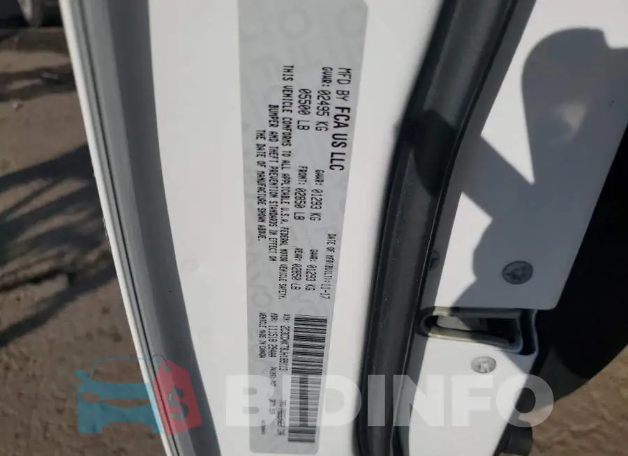2C3CDXKT8JH189113 Photo# 12