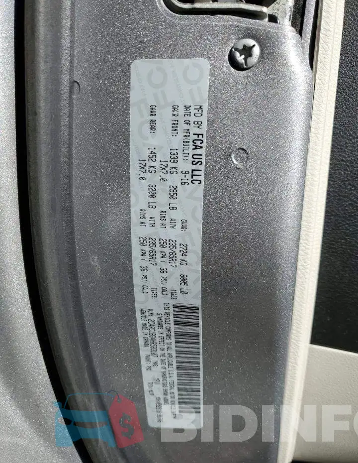 2C4RC1BG4HR583107 Photo# 13