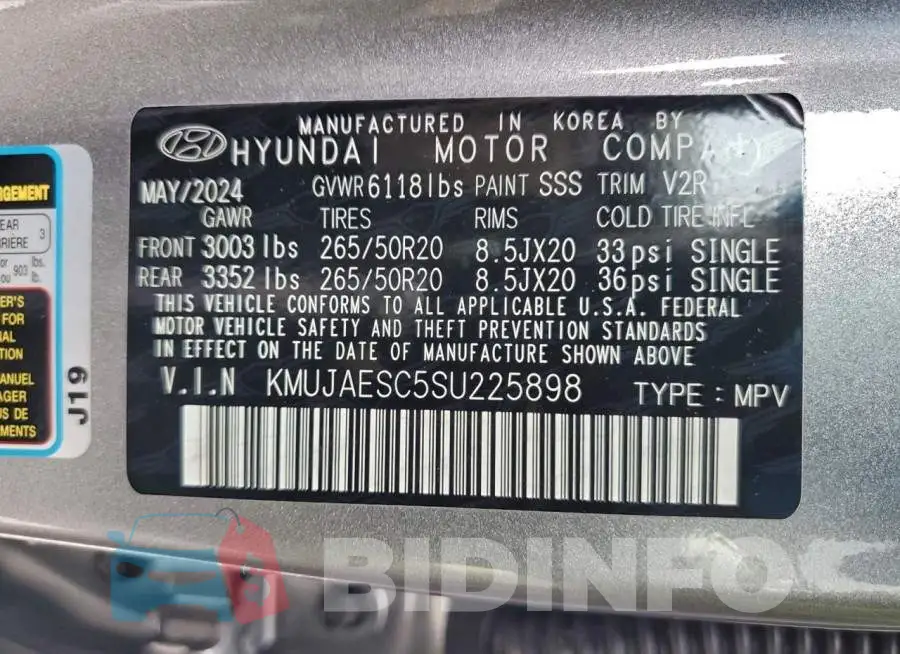KMUJAESC5SU225898 Photo# 14