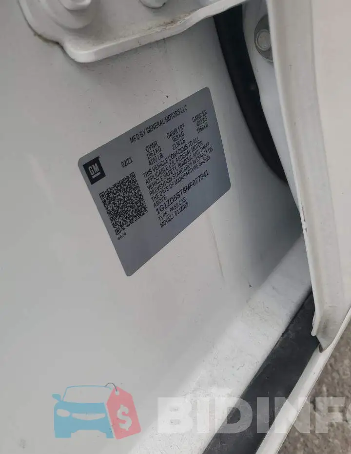 1G1ZD5ST8MF077341 Photo# 13