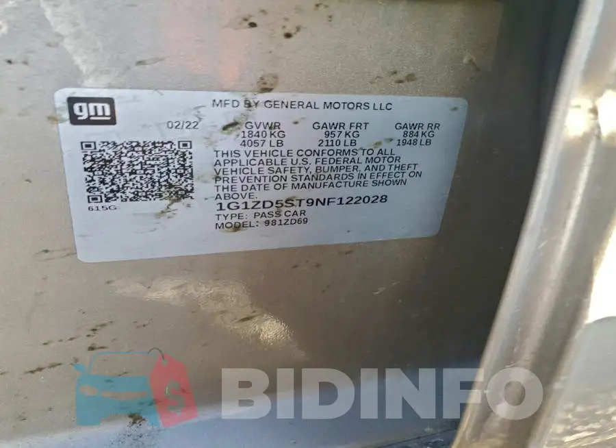 1G1ZD5ST9NF122028 Photo# 12