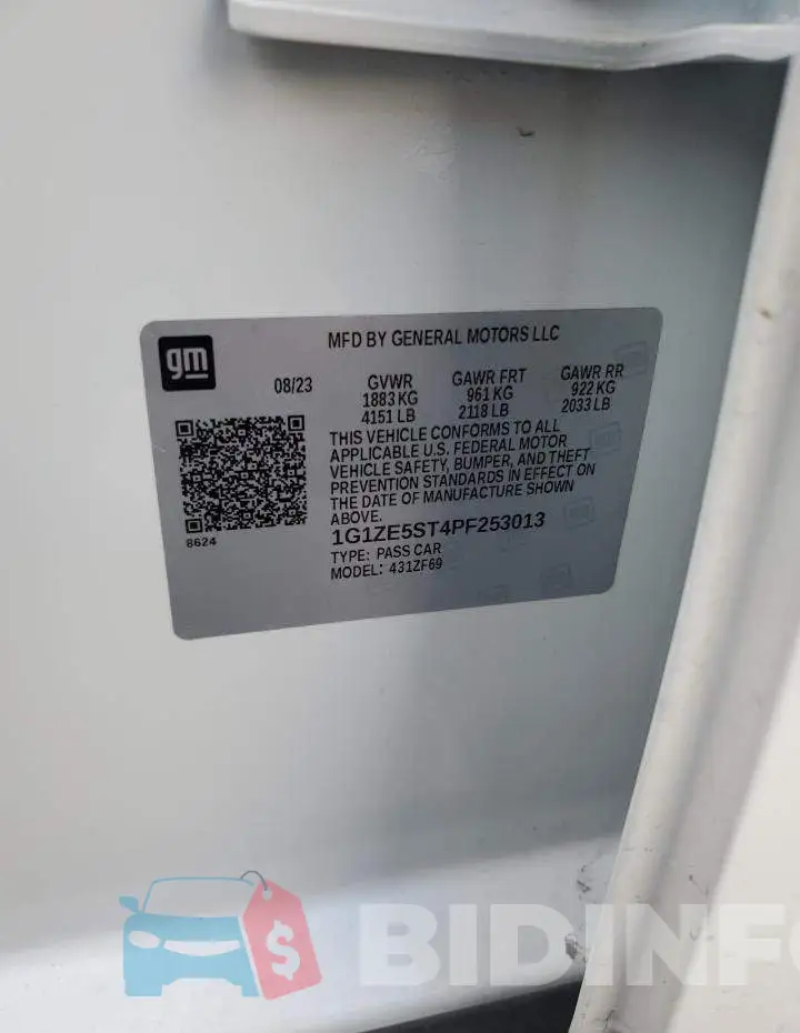 1G1ZE5ST4PF253013 Photo# 12
