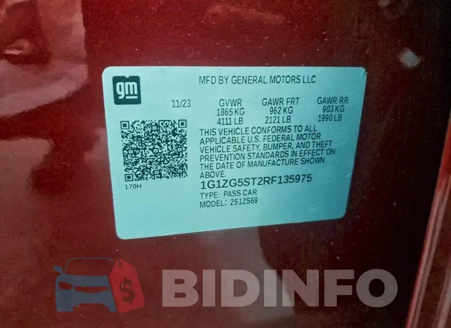 1G1ZG5ST2RF135975 Photo# 13