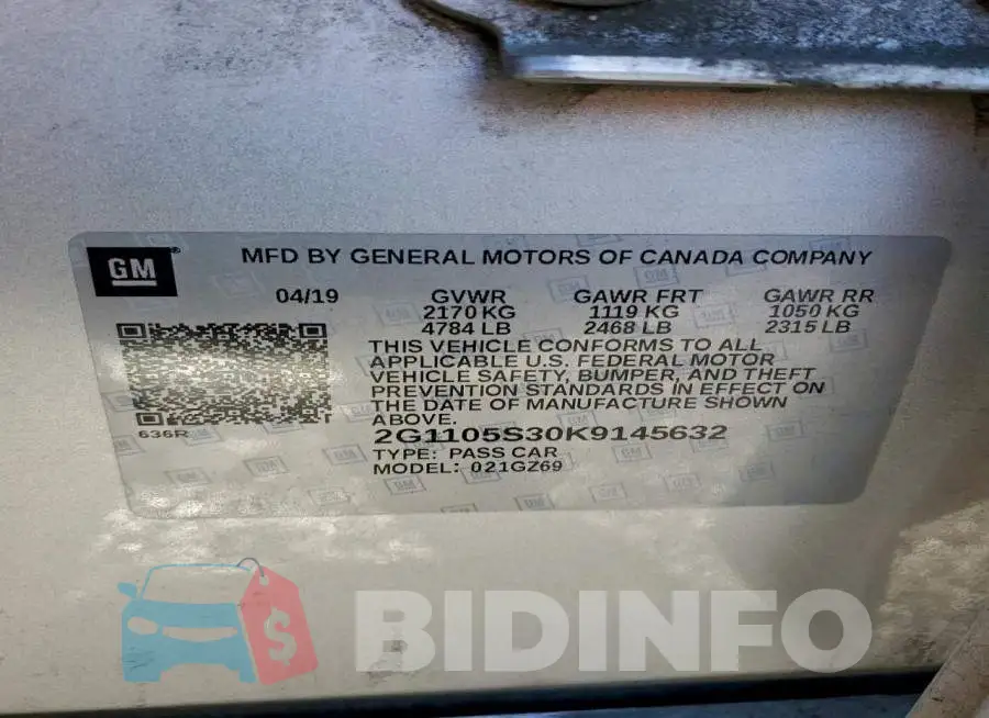 2G1105S30K9145632 Photo# 13