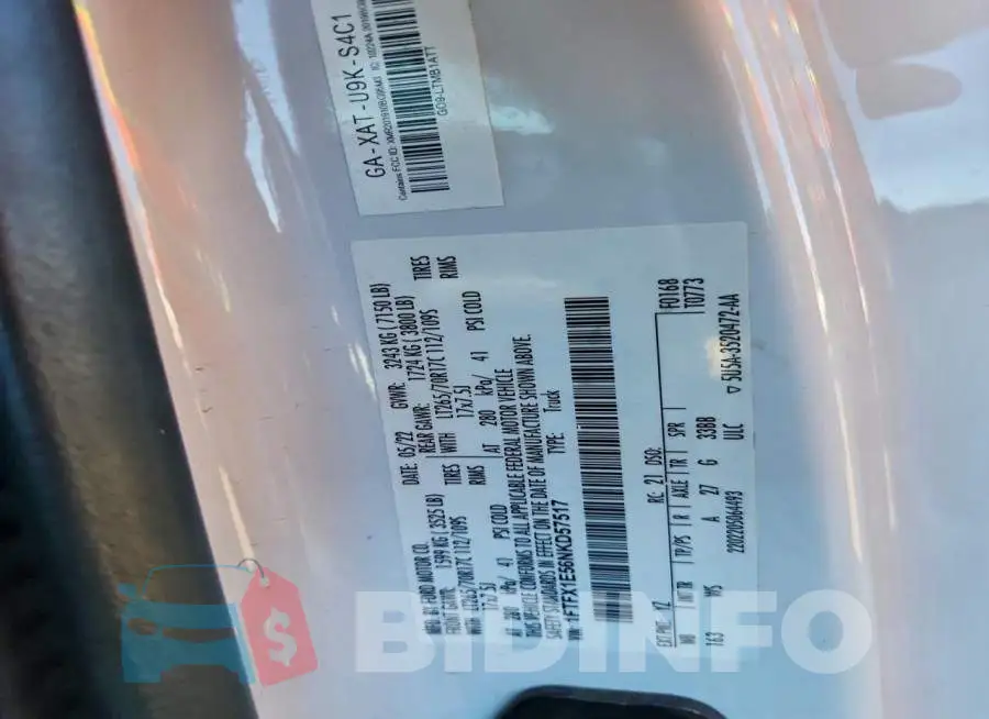 1FTFX1E56NKD57517 Photo# 12