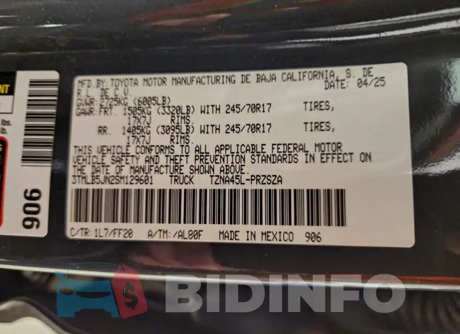 3TMLB5JN2SM129601 Photo# 12