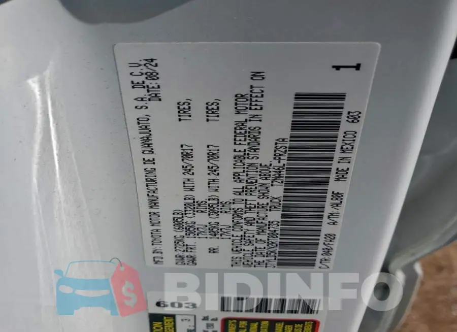3TYLD5KN2RT004735 Photo# 12