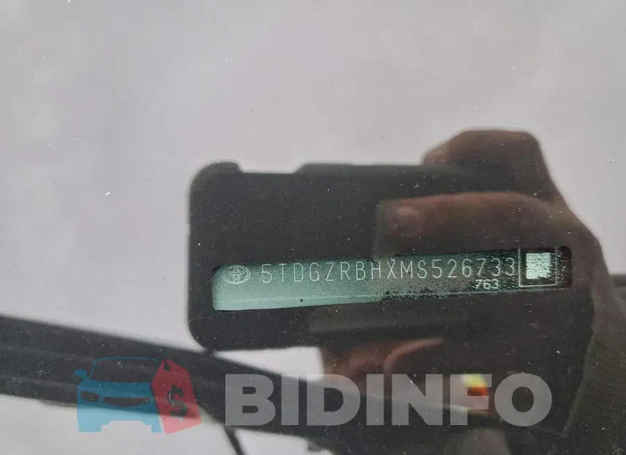 5TDGZRBHXMS526733 Photo# 13