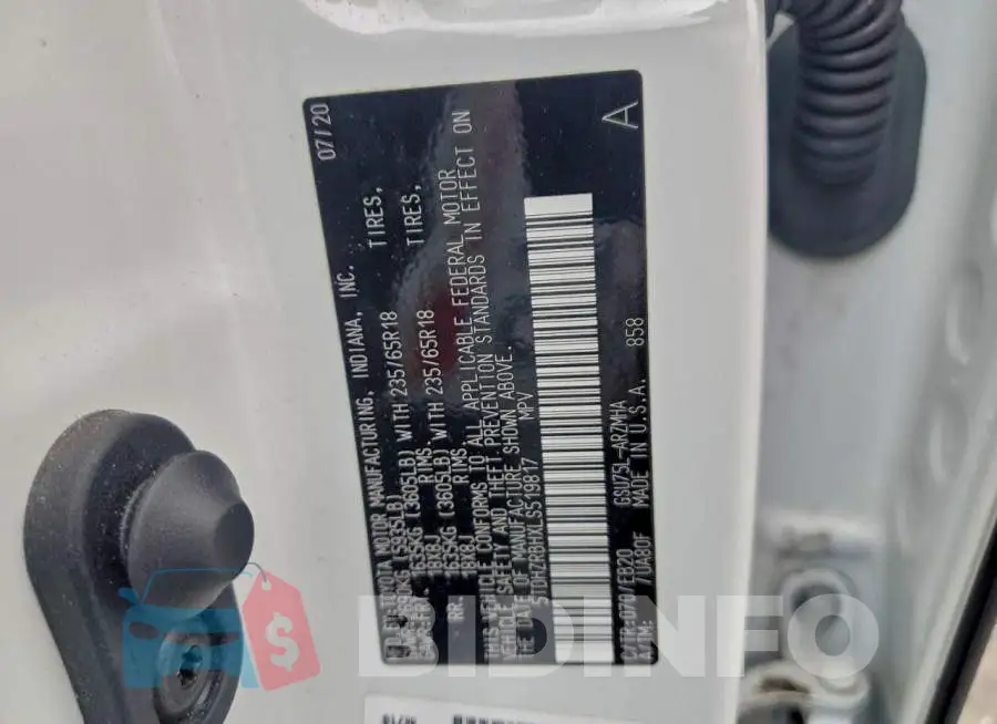 5TDHZRBHXLS519817 Photo# 13
