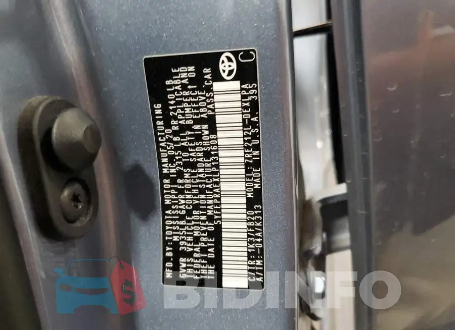 5YFEPRAEXLP131608 Photo# 12