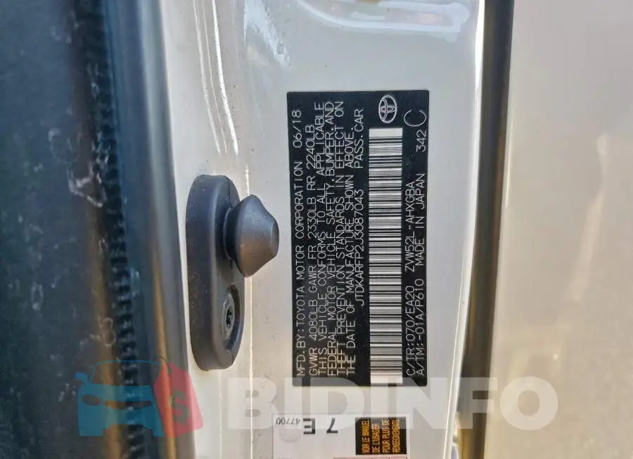 JTDKARFP2J3087043 Photo# 13